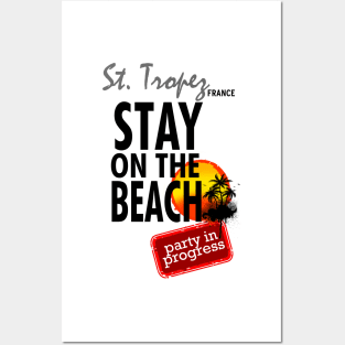 Stay On The Beach, St. Thomas Posters and Art